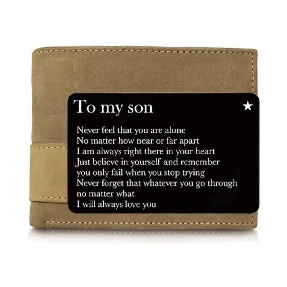 3for$20 New Rectangular Metal Lettering Encourages Discourse Wallet Clip Card